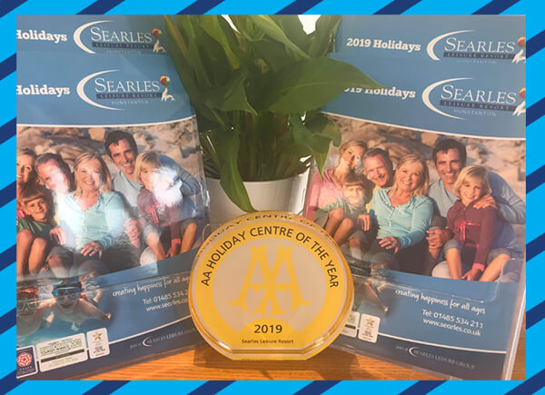 Searles Leisure Resort Awarded AA Holiday Centre of the Year!