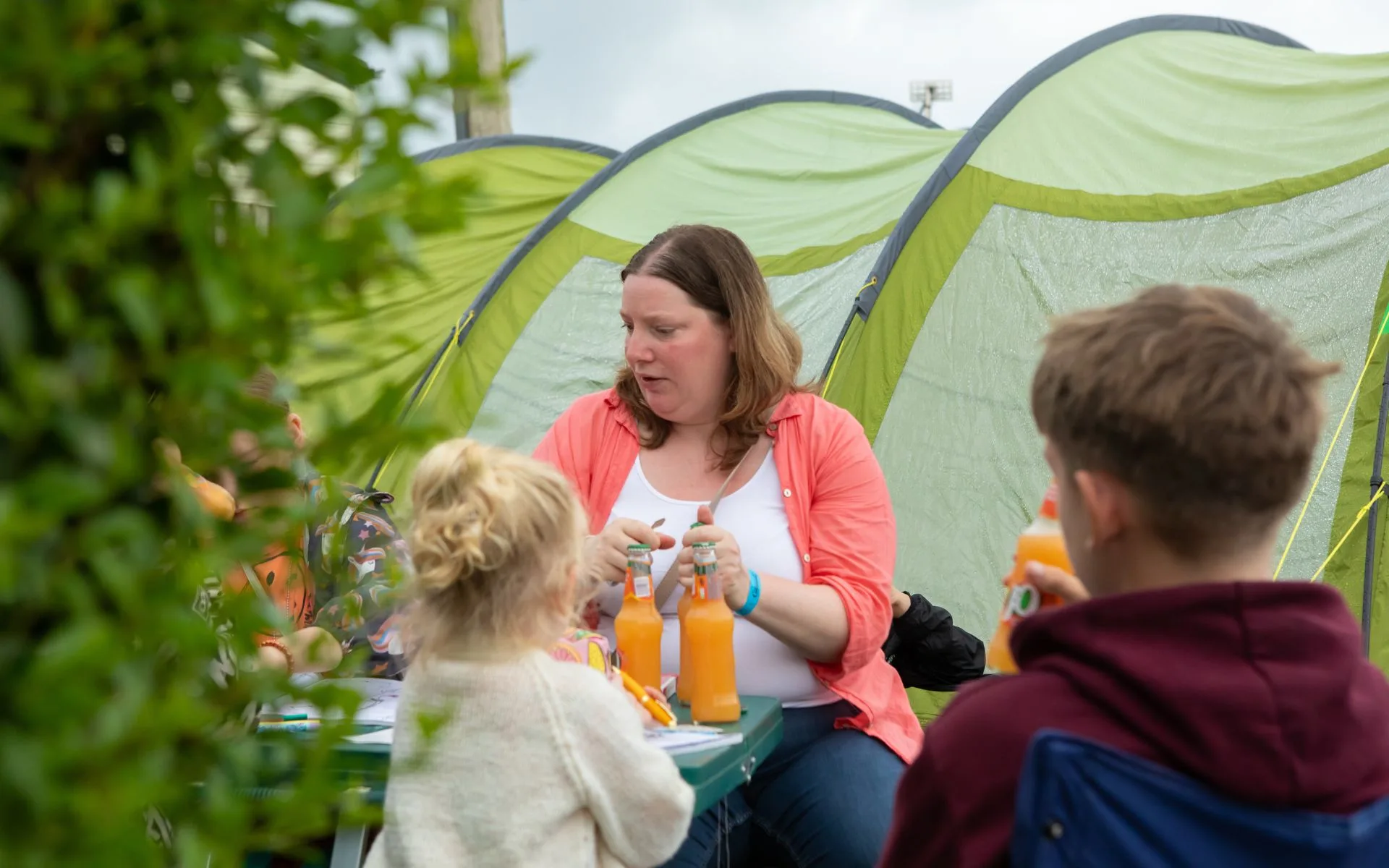 Mains Serviced Camping Pitches at Searles Leisure Resort Norfolk UK