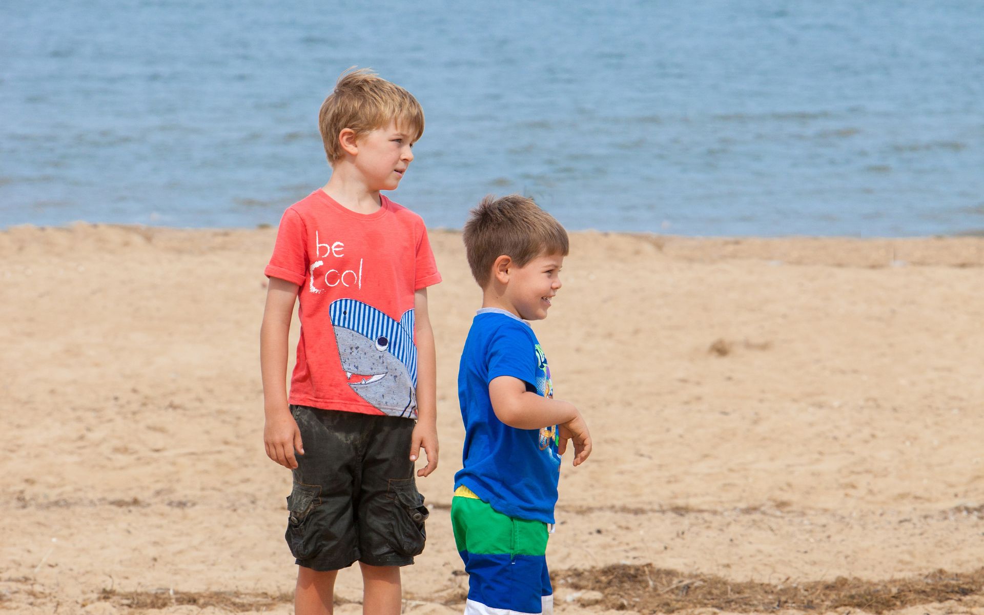 Hunstanton Beach Brothers Family Lifestyle
