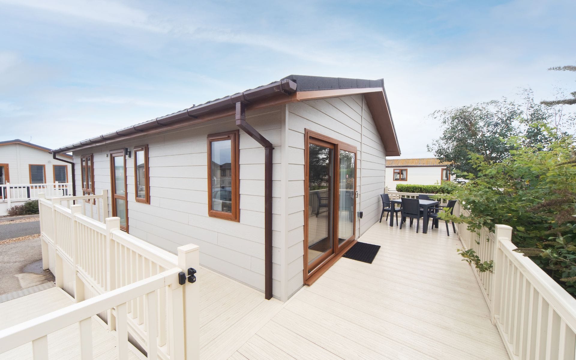 Easy Access Dog Friendly Balmoral Lodge Decking