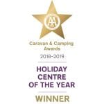 Caravan and Camping Award Holiday Centre of the Year Winner 2018-2019