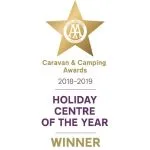 Caravan and Camping Award Holiday Centre of the Year Winner 2018-2019