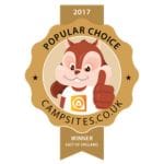 Popular Choice Campsites.co.uk 2017