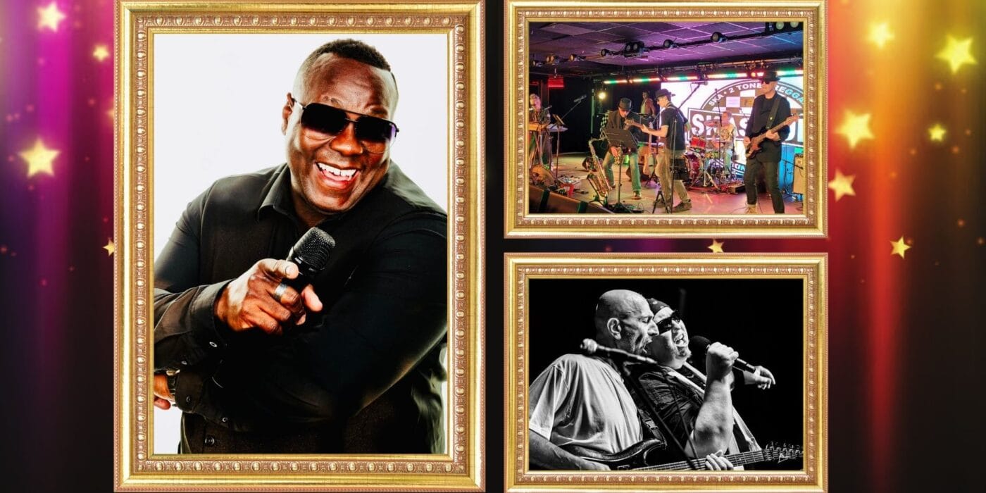 Acts performing live music at WASH 2026, featuring Cecil Farayi, SKASOULS, and The Last Train to London at Searles Leisure Resort, Hunstanton.