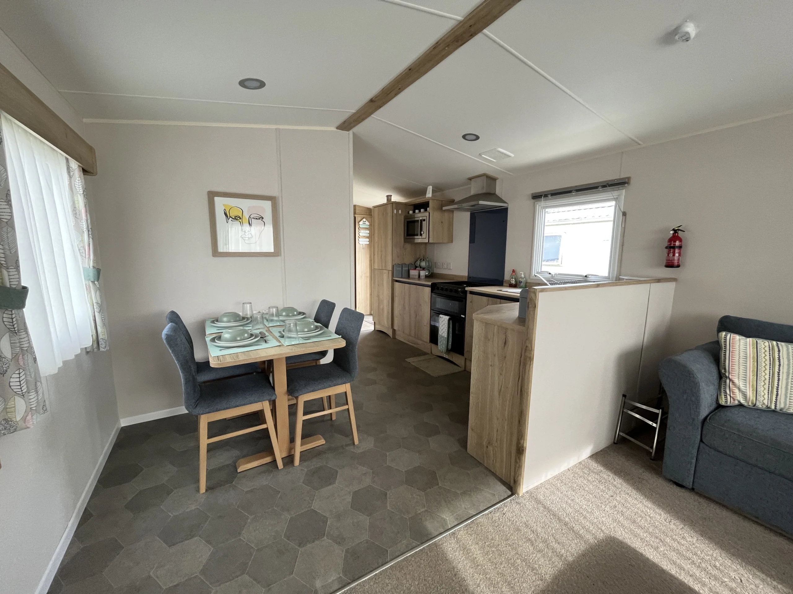 ABI ADELAIDE STATIC CARAVAN DINING ROOM, HUNSTANTON NORFOLK